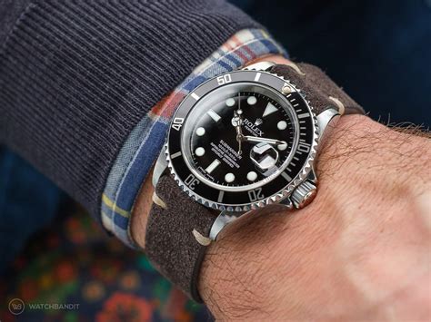 rolex sub c bracelet|Rolex submariner lug straps.